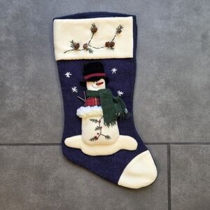Dan Dee Christmas Snowman Stocking